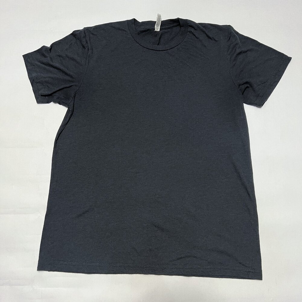 Bella Canvas Short Sleeve Blank Tee Dark Gray Large